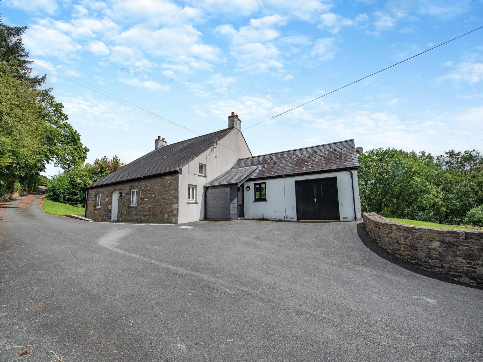 Vila Dolgoed House Llangadog Exteriér fotografie